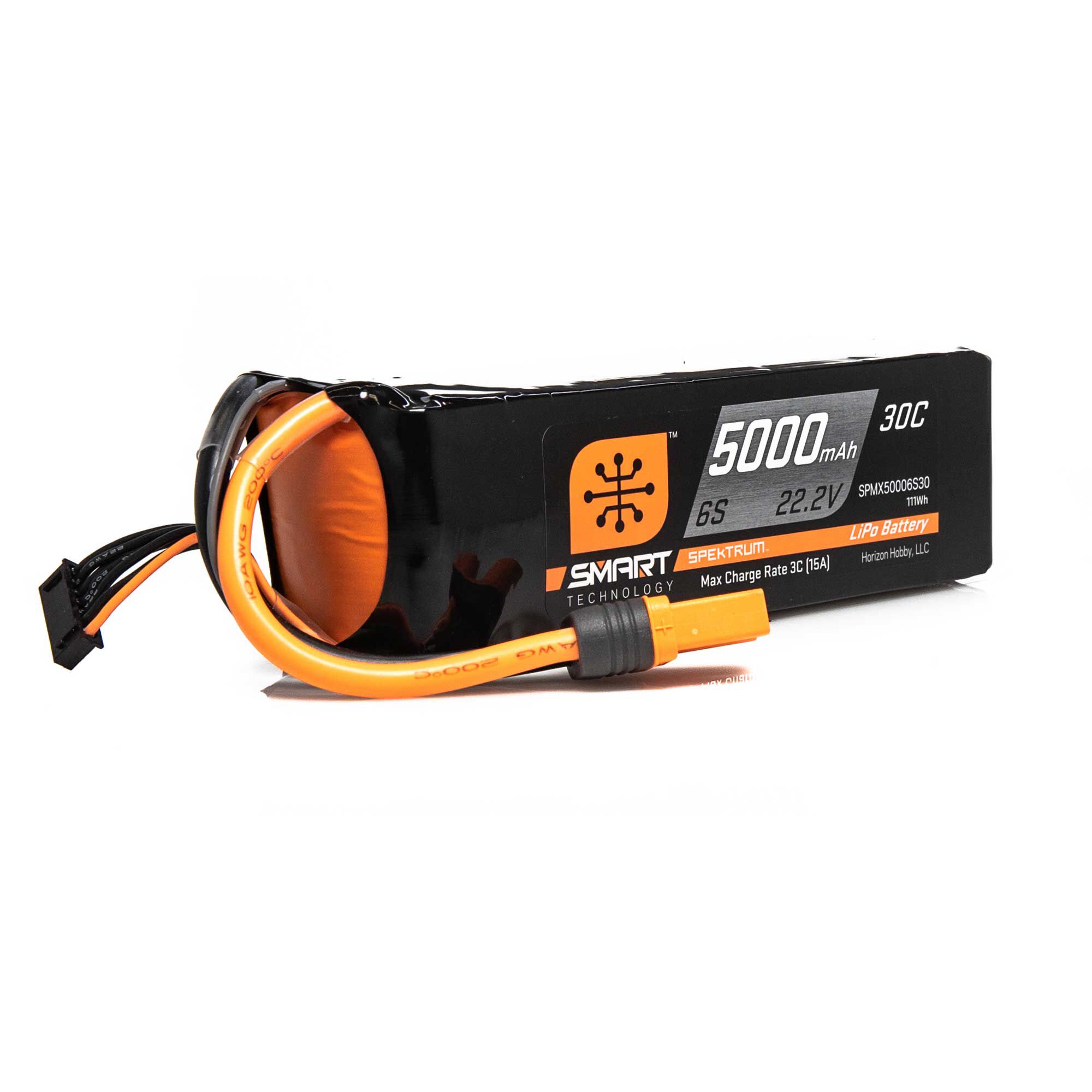5000mah 6S 22.2V Smart LiPo 30C; IC5-HOBBY ZONE