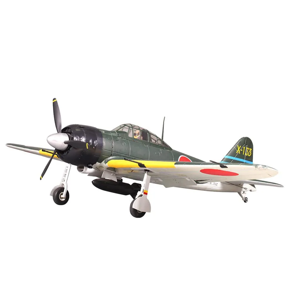 FMS A6M3 Zero 1400mm Green PNP w/Reflex V2-HOBBY ZONE