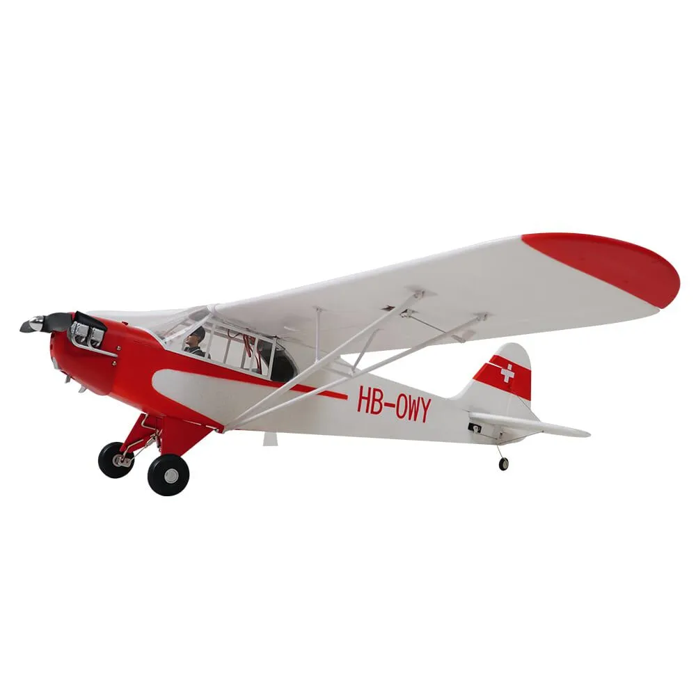FMS Piper J-3 Cub w/Floats 1400mm V4 PNP w/Reflex V2-HOBBY ZONE